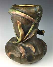 Amphora Quail Vase