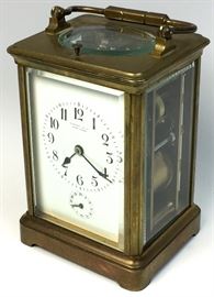 Tiffany Repeater Carriage Clock      