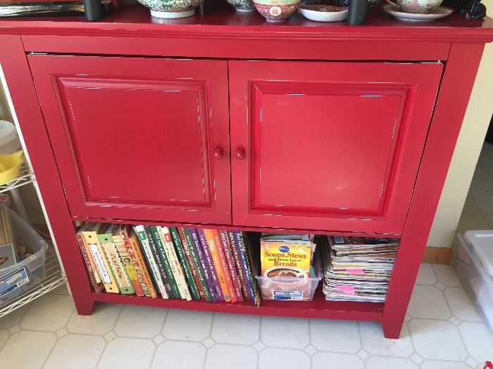 Fantastic red cabinet