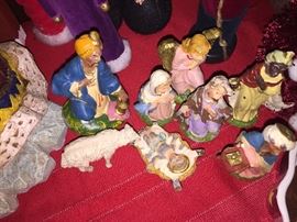 Vintage Italian nativity 
