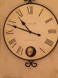 2nd of two very large wall clocks