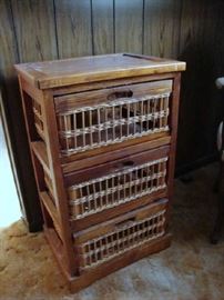 3 Drawer Basket Stand