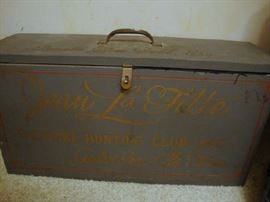 Galveston Jean Lafitte Treasure Hunting Club Wooden Box