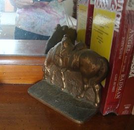 Vintage Horse Bookends