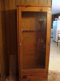 Rock Maple Gun Cabinet