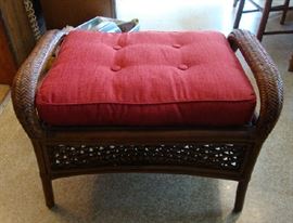 Wicker Foot Stool 