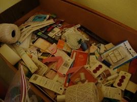 Some of the sewing Notions