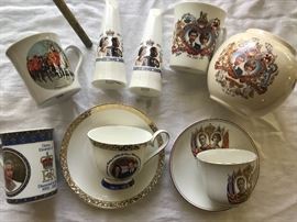 Royal family commemorative items