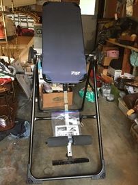 Teeter Hang-Ups. Excellent Condition                                                   Full of Garage Items Including Appliances (Heater, Humidifier, ,,,,,,)