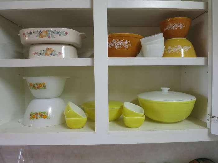Fire King, Pyrex And Corning Ware