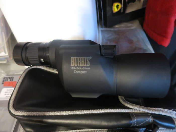 BURRIS COMPACT Spotting Scope 12X-24X-50 MM