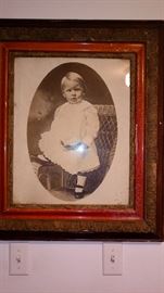 Vintage framed photo