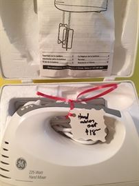 GE hand mixer