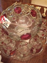 Vintage punch bowl