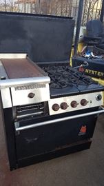 Wolf stove grill broiler and oven all in one