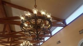 Giant all metal shandelier