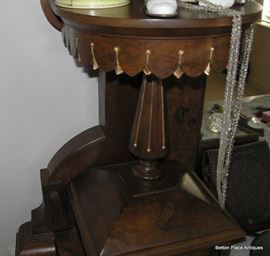 Another close up of Carving on Victorian marble Top Dresser