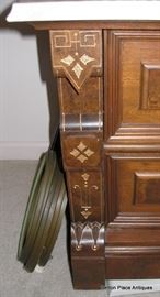 Base sides of Dresser