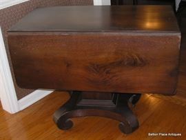 Mahogany Drop Side Empire Table