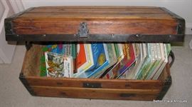 Antique Box with metal finishing