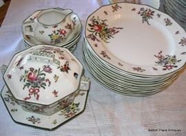 Royal Doulton Old Leeds Spray Dishes