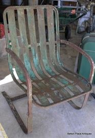 Heavy Metal Out door Chair