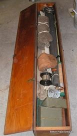 Boxed Set of Fishing Rods , Reels and more