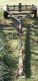 This is the matching boat trailer that carried the Evinrude Motor