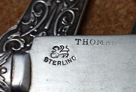 Mark on the Sterling Knives