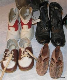 Baby Shoes with Victorian Boots