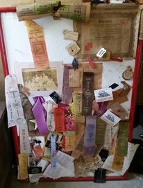 Collection of Ribbons for Line Dancing , really quite cute.