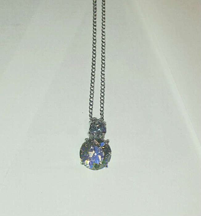 Diamond pendant necklace - approx. 4.18 total carats - (3.58 carats main stone) by appointment only
