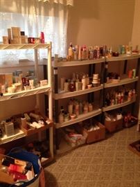 ALL AVON $1.00 EACH! EVERYTHING ELSE IN THE HOUSE $1.00 EACH, EXCEPT SOME FURNITURE PRICED $5.00 TO $10.00! PLASTIC TABLES AND SHELFS NOT FOR SALE!