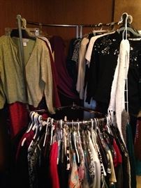 ALL CLOTHING $1.00 PER BAG! BAG MUST BE ABLE TO BE TIED! CLOTHING RACKS NOT FOR SALE! EVERYTHING ELSE IN THE HOUSE $1.00 EACH, EXCEPT SOME FURNITURE PRICED $5.00 TO $10.00! PLASTIC TABLES AND SHELFS NOT FOR SALE!