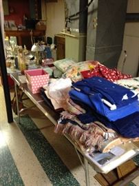 EVERYTHING ELSE IN THE HOUSE $1.00 EACH, EXCEPT SOME FURNITURE PRICED $5.00 TO $10.00! PLASTIC TABLES AND SHELFS NOT FOR SALE!