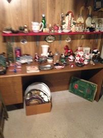 DESK $5.00! EVERYTHING ELSE IN THE HOUSE $1.00 EACH, EXCEPT SOME FURNITURE PRICED $5.00 TO $10.00! PLASTIC TABLES AND SHELFS NOT FOR SALE!