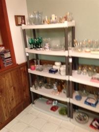 EVERYTHING ELSE IN THE HOUSE $1.00 EACH, EXCEPT SOME FURNITURE PRICED $5.00 TO $10.00! PLASTIC TABLES AND SHELFS NOT FOR SALE!