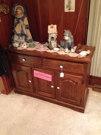 CABINET $10.00 EVERYTHING ELSE IN THE HOUSE $1.00 EACH, EXCEPT SOME FURNITURE PRICED $5.00 TO $10.00! PLASTIC TABLES AND SHELFS NOT FOR SALE!