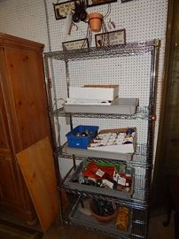 adjustable stainless shelf units