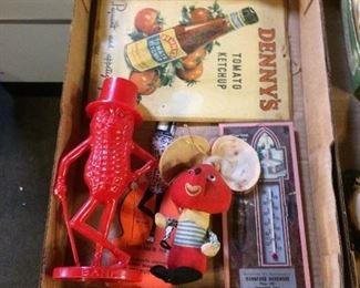 Mr. Peanut and Other Vintage advertising Items