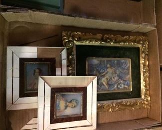 Hand Painted Miniature Portraits