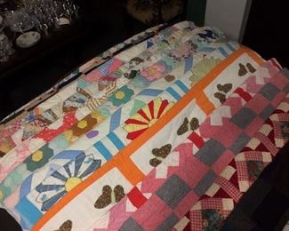 Antique Hand Made Quilts