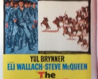 Original Movie Poster The Magnificent 7