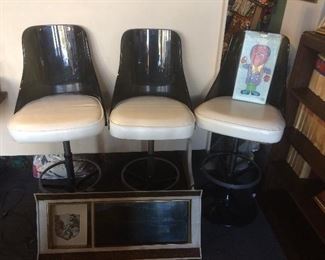 Vintage Lucite Bar Stools