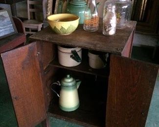 Antique Oak Cabinet