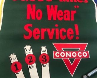Vintage Original Conoco Oil Poster