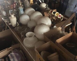 Lighting parts and globes