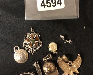 STERLING PENDANTS / CHARMS/ PIN