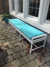 Crate & Barrel bench (part of set).