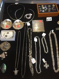 Part of the jewelry.